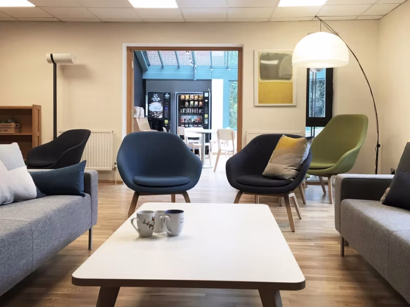 Common Area at Lucy Cavendish College